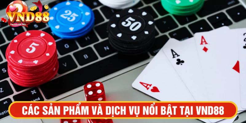 Các sản phẩm và dịch vụ nổi bật tại VND88