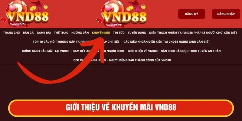 Giới thiệu về khuyến mãi VND88