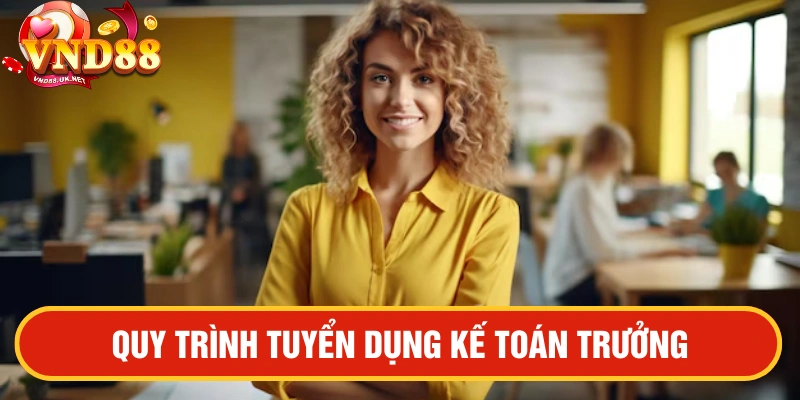 Kế toán trưởng của VND88