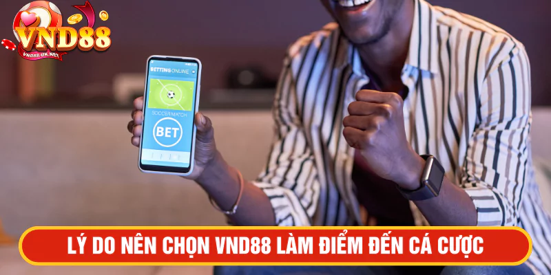 Lý do nên chọn VND88 làm điểm đến cá cược
