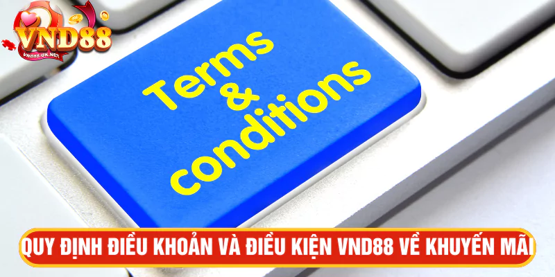 Quy định điều khoản và điều kiện VND88 về khuyến mãi