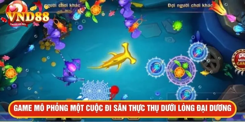 Game mô phỏng một cuộc đi săn thực thụ dưới lòng đại dương