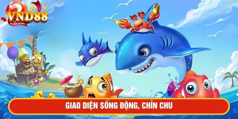 Giao diện sống động, chỉn chu
