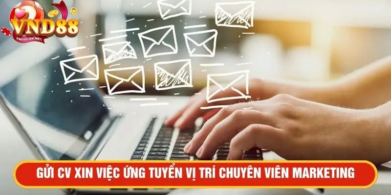 Gửi CV ứng tuyển vị trí Marketing