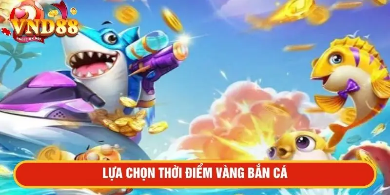 Lựa chọn thời điểm vàng bắn cá